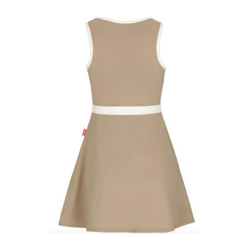 VESTIDO OPULENTIE TAUPE CLEMONT